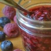 3-Minute No Sugar Microwave Jam